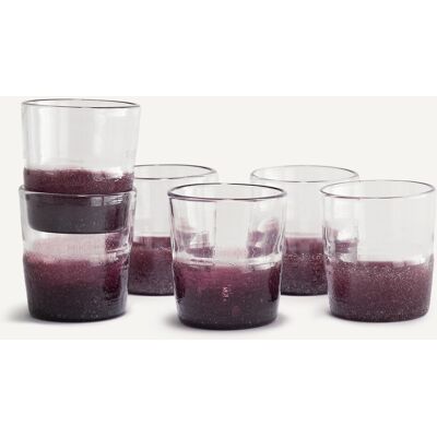 AM.PM Set van 6 waterglazen, Sila AM.PM Set van 6 waterglazen, Sila