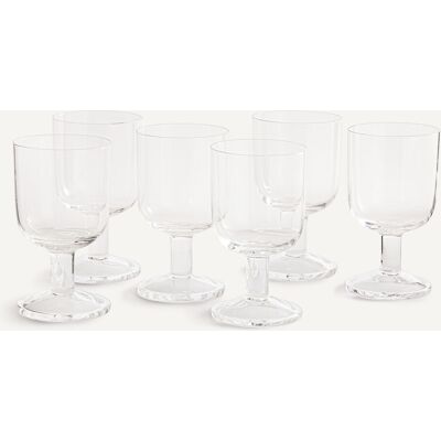AM.PM Set van 6 wijnglazen, H14 Ø7,9 cm, Naya AM.PM Set van 6 wijnglazen, H14 Ø7,9 cm, Naya