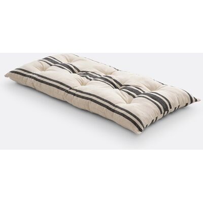 LA REDOUTE INTERIEURS Gestreepte grondmatras 120 cm, Minille LA REDOUTE INTERIEURS Gestreepte grondmatras 120 cm, Minille