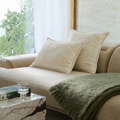 AM.PM Kussenhoes van Jacquard chenille, Hesper AM.PM Kussenhoes van Jacquard chenille, Hesper