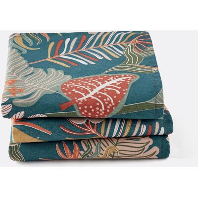 LA REDOUTE INTERIEURS Set van 3 bedrukte servetten Tropic LA REDOUTE INTERIEURS Set van 3 bedrukte servetten Tropic
