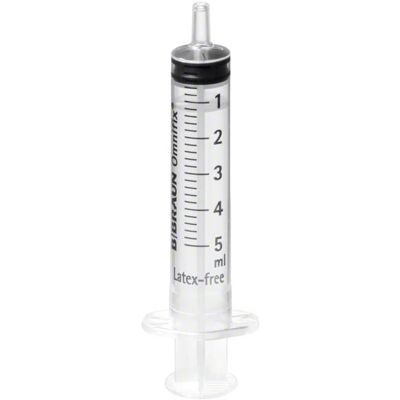 B. Braun Omnifix Injectiespuiten Solo Luer 5ML (100 stuks) B. Braun Omnifix Injectiespuiten Solo Luer 5ML (100 stuks)