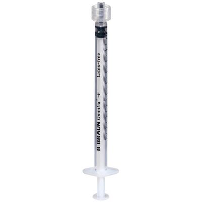 B. Braun Omnifix Fine Dosage Injectiespuiten Solo Luer Lock 1ML (100 stuks) B. Braun Omnifix Fine Dosage Injectiespuiten Solo Luer Lock 1ML (100 stuks)