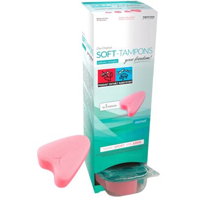 JoyDivision Soft-Tampons - sekstampons zonder touwtje (10 stuks) JoyDivision Soft-Tampons - sekstampons zonder touwtje (10 stuks)