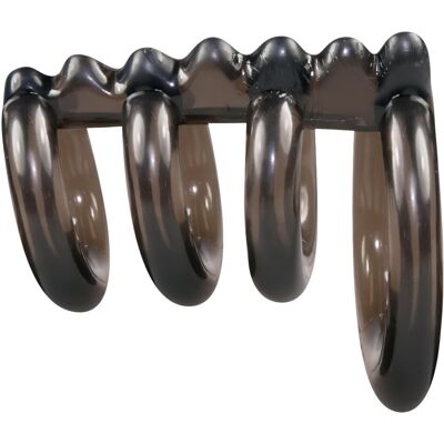 Bad Kitty - penisring set met spikes - siliconen - 4 stuks Bad Kitty - penisring set met spikes - siliconen - 4 stuks