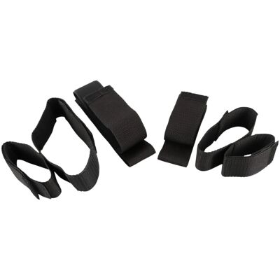 Bad Kitty - bondage set handen en voeten - zwart Bad Kitty - bondage set handen en voeten - zwart