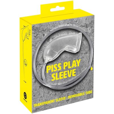 You2Toys Piss Play Sleeve - penishuls met afvoerbuis (transparant) You2Toys Piss Play Sleeve - penishuls met afvoerbuis (transparant)