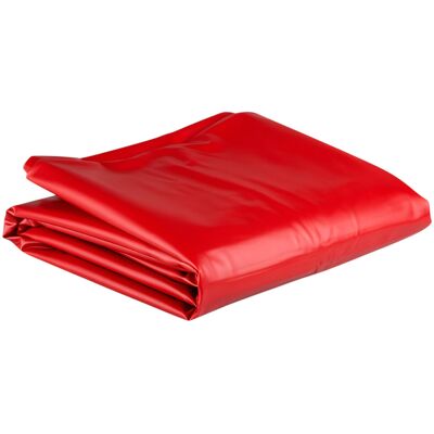 Easytoys - lakens - waterproof lakfolie - 180x230cm - rood Easytoys - lakens - waterproof lakfolie - 180x230cm - rood