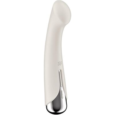 Satisfyer Spinning G-Spot 1 - roterende G-spot vibrator (beige) Satisfyer Spinning G-Spot 1 - roterende G-spot vibrator (beige)