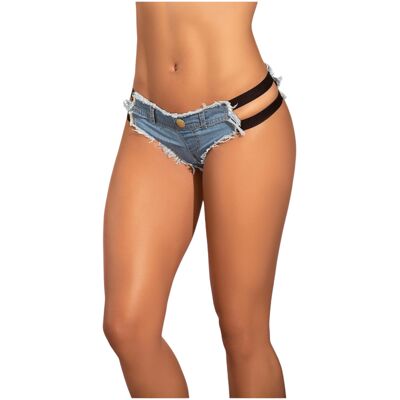 Mapalé - micro minishort - denim - L Mapalé - micro minishort - denim - L