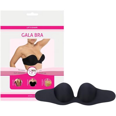 Bye Bra Gala B - onzichtbare push-up beha (zwart) Bye Bra Gala B - onzichtbare push-up beha (zwart)