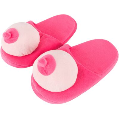 Orion Roze pluche pantoffels - borstvormig (maat 42-45) Orion Roze pluche pantoffels - borstvormig (maat 42-45)