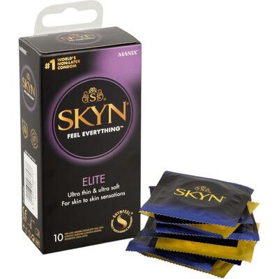 Manix SKYN Elite - ultra dun latexvrij condoom (10 stuks) Manix SKYN Elite - ultra dun latexvrij condoom (10 stuks)