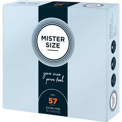 Mister Size - condoom dun - 57mm - 36 stuks Mister Size - condoom dun - 57mm - 36 stuks