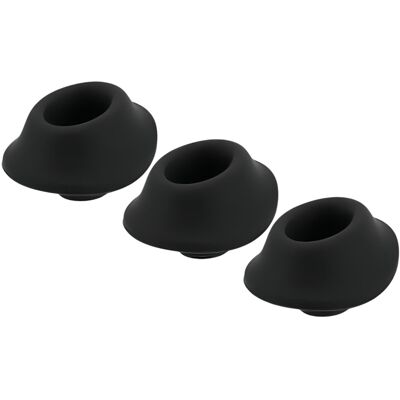 Womanizer Premium S - opzetstukjes set - zwart - 3 stuks Womanizer Premium S - opzetstukjes set - zwart - 3 stuks