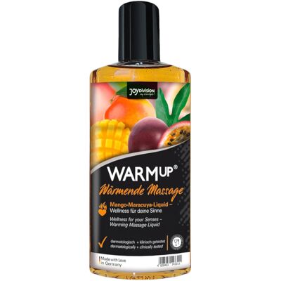 JoyDivision WARMup - verwarmende massageolie - mango-maracuja - 150ml JoyDivision WARMup - verwarmende massageolie - mango-maracuja - 150ml