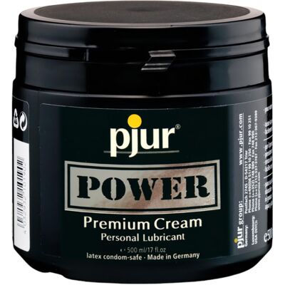 Pjur Power - glijmiddel crème - premium - 500ml Pjur Power - glijmiddel crème - premium - 500ml