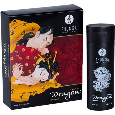 Shunga Dragon - stimulerende crème voor mannen - 60ml Shunga Dragon - stimulerende crème voor mannen - 60ml
