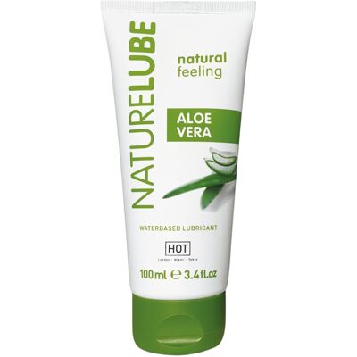 HOT NatureLube - glijmiddel op waterbasis - aloe vera - 100ml HOT NatureLube - glijmiddel op waterbasis - aloe vera - 100ml