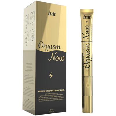 Intt Orgasm Now - clitorisstimulerende gel voor vrouwen - 15ml Intt Orgasm Now - clitorisstimulerende gel voor vrouwen - 15ml