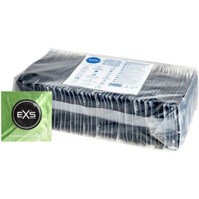 EXS Ribbed & Dotted - geribbeld, gestippeld condoom (100 stuks) EXS Ribbed & Dotted - geribbeld, gestippeld condoom (100 stuks)