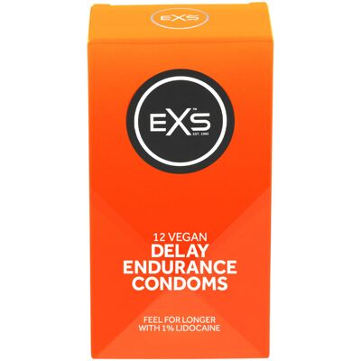 EXS Delay - latex condoom - uitstel orgasme - 12 stuks EXS Delay - latex condoom - uitstel orgasme - 12 stuks