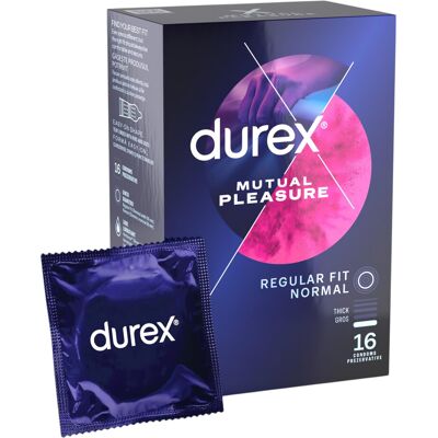 Durex Mutual Pleasure - verdovend condoom (16 stuks) Durex Mutual Pleasure - verdovend condoom (16 stuks)