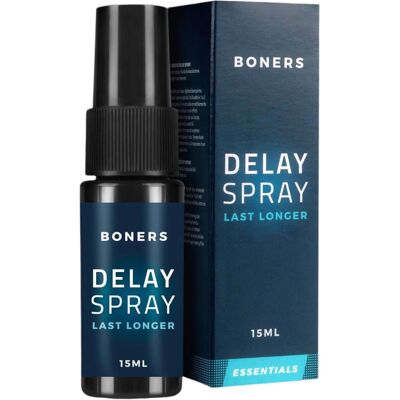 Boners Delay - uitstel spray voor mannen - vertraagt zaadlozing - 15ml Boners Delay - uitstel spray voor mannen - vertraagt zaadlozing - 15ml