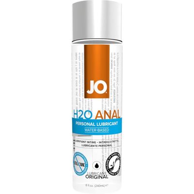 System JO - H2O Anal Original - glijmiddel op waterbasis voor anaal gebruik (240 ml) System JO - H2O Anal Original - glijmiddel op waterbasis voor anaal gebruik (240 ml)