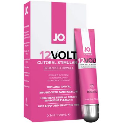System JO - 12VOLT - intieme olie voor vrouwen (10 ml) System JO - 12VOLT - intieme olie voor vrouwen (10 ml)