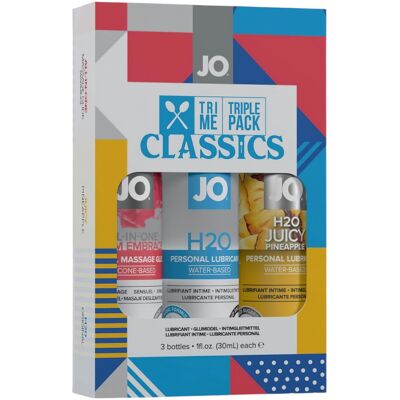 System JO - System Classics - glijmiddelenset (3x30 ml) System JO - System Classics - glijmiddelenset (3x30 ml)