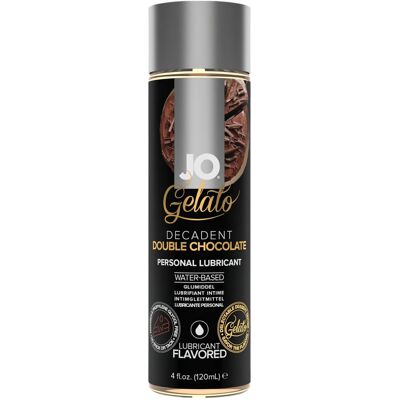 System JO - Gelato dubbele chocolade - eetbare glijmiddel op waterbasis (120 ml) System JO - Gelato dubbele chocolade - eetbare glijmiddel op waterbasis (120 ml)