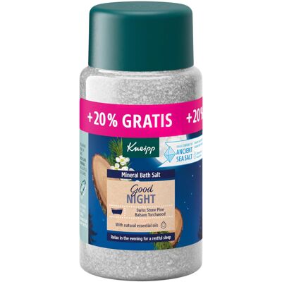 Kneipp Good Night premium mineraal badzout (600 g) Kneipp Good Night premium mineraal badzout (600 g)