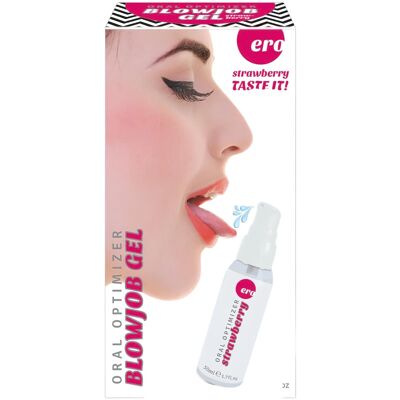 HOT - Blowjob Gel - oraal glijmiddelgel - aardbei (50 ml) HOT - Blowjob Gel - oraal glijmiddelgel - aardbei (50 ml)