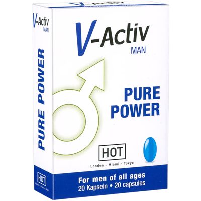 HOT - V-Active - voedingssupplement capsules voor mannen (20 stuks) HOT - V-Active - voedingssupplement capsules voor mannen (20 stuks)