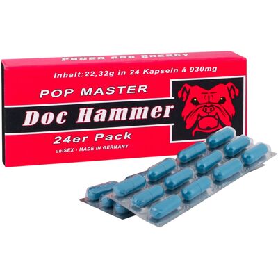 Doc Hammer - voedingssupplement capsules - unisex (24 stuks) Doc Hammer - voedingssupplement capsules - unisex (24 stuks)