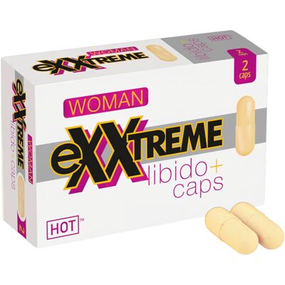 Hot Exxtreme Libido voedingssupplement capsules voor vrouwen (2 stuks) Hot Exxtreme Libido voedingssupplement capsules voor vrouwen (2 stuks)