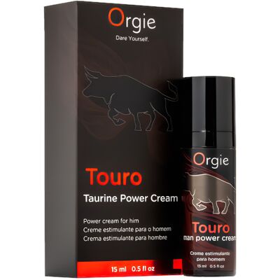 Orgie Touro Power - erectiecrème - prestatieverhogend - 15ml Orgie Touro Power - erectiecrème - prestatieverhogend - 15ml