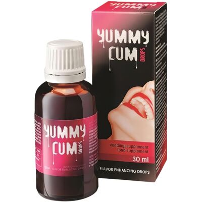 Cobeco Yummy Cum Drops - voedingssupplement druppels voor mannen - 30ml Cobeco Yummy Cum Drops - voedingssupplement druppels voor mannen - 30ml