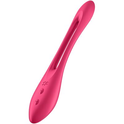 Satisfyer Elastic Joy - oplaadbare, flexibele partnervibrator (rood) Satisfyer Elastic Joy - oplaadbare, flexibele partnervibrator (rood)
