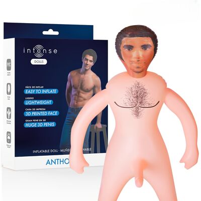 Intense Dolls Anthony - opblaasbare pop man - levensecht latex Intense Dolls Anthony - opblaasbare pop man - levensecht latex