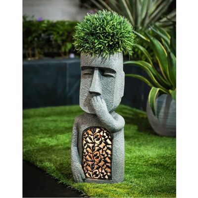 Stuff Certified® Paaseiland Standbeeld - Tuin Decor Ornament Hars Sculptuur Stuff Certified® Paaseiland Standbeeld - Tuin Decor Ornament Hars Sculptuur