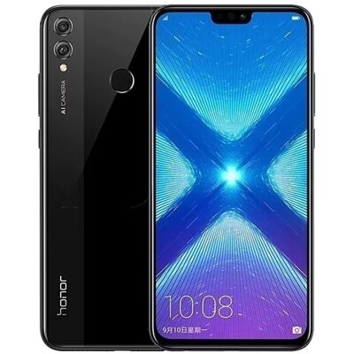 Honor 8X Smartphone - 6 GB RAM - 128 GB Opslag - 20 + 16 MP Camera - 3750mAh Batterij - Zwart Honor 8X Smartphone - 6 GB RAM - 128 GB Opslag - 20 + 16 MP Camera - 3750mAh Batterij - Zwart