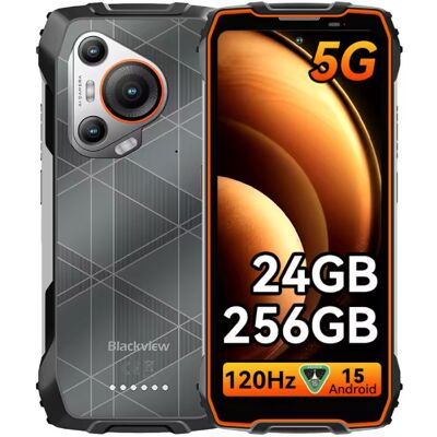 Blackview BL7000 Smartphone Outdoor - 24 GB RAM - 256 GB Opslag - 50 MP Camera - 7500mAh Batterij - Oranje Blackview BL7000 Smartphone Outdoor - 24 GB RAM - 256 GB Opslag - 50 MP Camera - 7500mAh Batterij - Oranje