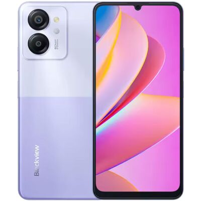 Blackview Color 8 Smartphone - 16 GB RAM - 128 GB Opslag - 50 MP Camera - 6000mAh Batterij - Paars Blackview Color 8 Smartphone - 16 GB RAM - 128 GB Opslag - 50 MP Camera - 6000mAh Batterij - Paars