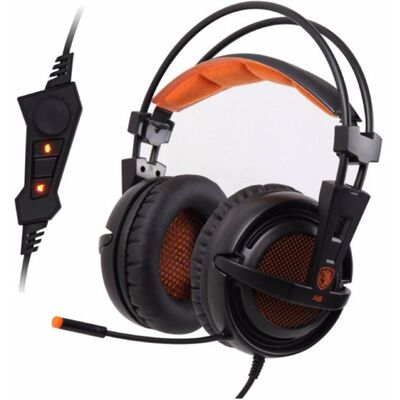 SADES A6 Gaming Koptelefoon 7.1 Surround Headset Headphones met Microfoon SADES A6 Gaming Koptelefoon 7.1 Surround Headset Headphones met Microfoon