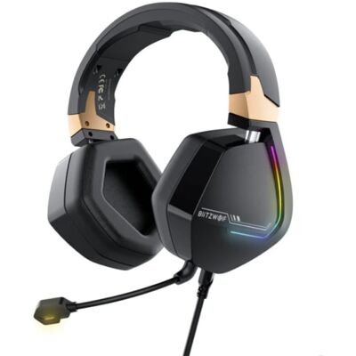 Blitzwolf BW-GH2 USB Gaming Headset - Voor PS3/PS4/XBOX/PC 7.1 Surround Sound - Headphones Koptelefoon met Microfoon Blitzwolf BW-GH2 USB Gaming Headset - Voor PS3/PS4/XBOX/PC 7.1 Surround Sound - Headphones Koptelefoon met Microfoon