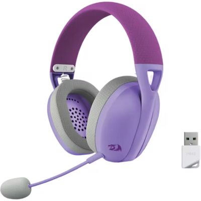 Redragon H848 Gaming Headset - 7.1 Surround Sound - Afneembare Microfoon - Over-ear Koptelefoon - Paars Redragon H848 Gaming Headset - 7.1 Surround Sound - Afneembare Microfoon - Over-ear Koptelefoon - Paars