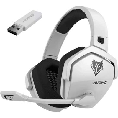 NUBWO G06 Gaming Headset met Microfoon - Over-ear Koptelefoon - Wit NUBWO G06 Gaming Headset met Microfoon - Over-ear Koptelefoon - Wit