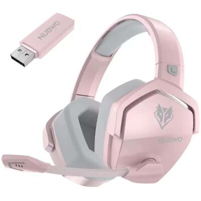 NUBWO G06 Gaming Headset met Microfoon - Over-ear Koptelefoon - Roze NUBWO G06 Gaming Headset met Microfoon - Over-ear Koptelefoon - Roze